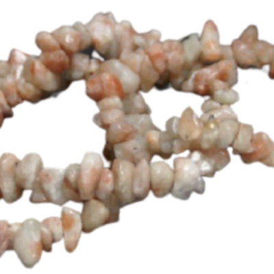 Pulseiras com pedras naturais rosa claro e bege