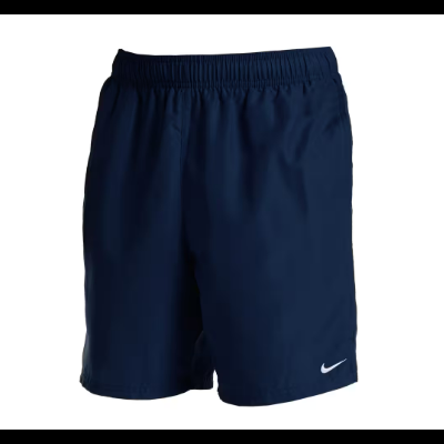Calções desportivos azul escuro com logótipo Nike branco