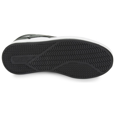 Sola preta de sapatilha desportiva Reebok com padrão antiderrapante