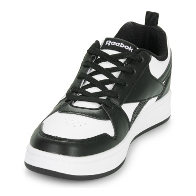 Ténis desportivo Reebok preto e branco com sola branca