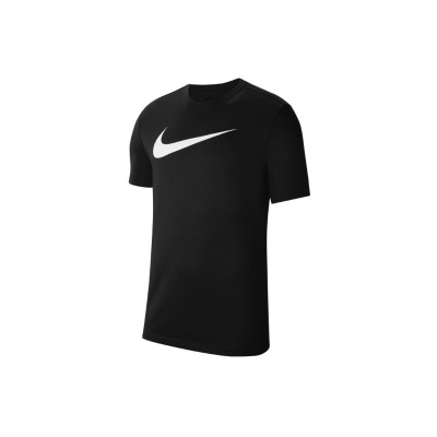 Camiseta preta Nike com logotipo branco