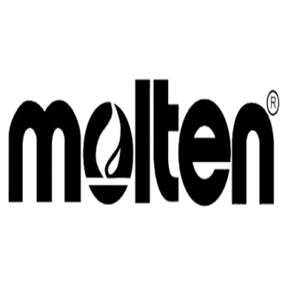Logótipo preto da marca Molten em fundo branco