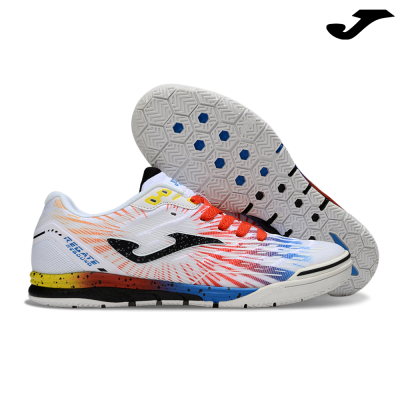 Ténis desportivos Joma Resite Rescue branco com detalhes coloridos