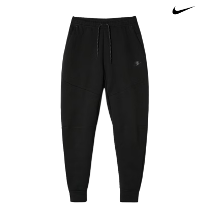 Calças de jogging pretas Nike com logótipo Swoosh