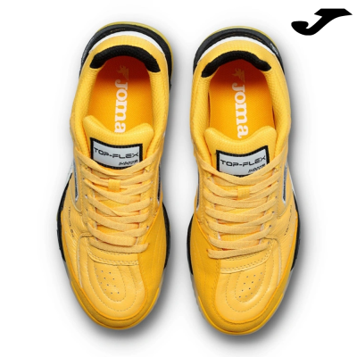 sapatilhas desportivas amarelas TOP-FLEX JOMA vista de cima