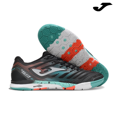 Ténis desportivos Joma pretos com sola colorida