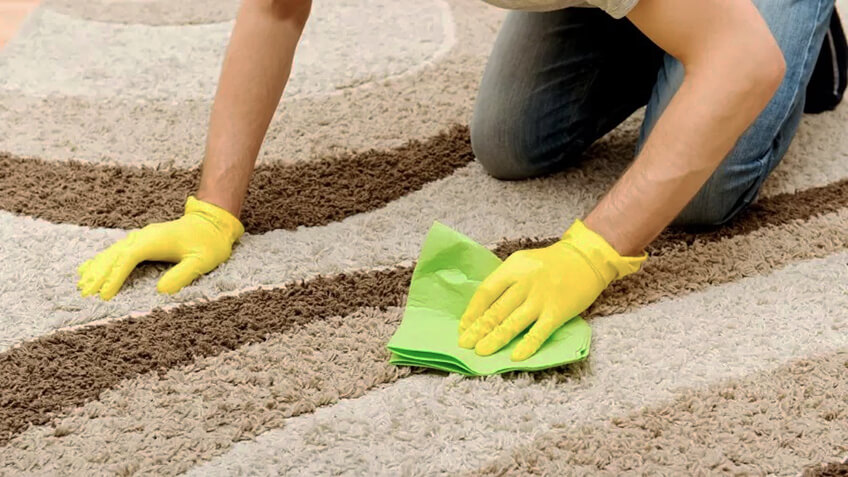 Como limpar tapete a seco