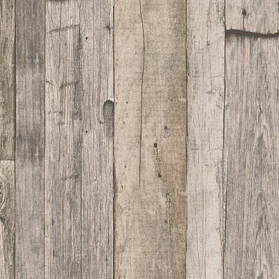 Pavimento ou revestimento em madeira com textura natural e cores castanho claro e cinzento