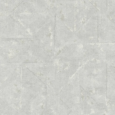 Padrão têxtil cinzento claro com texturas e efeito patchwork