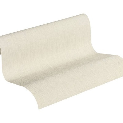 Rolo de papel de parede creme com textura