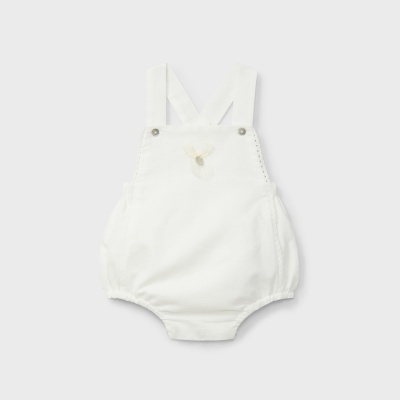 Body azul bebê para bebé com padrão de coelho