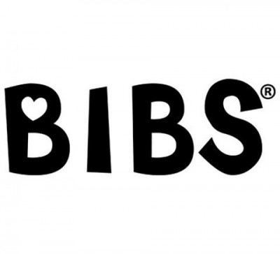 Logótipo BIBS preto com coração em fundo branco