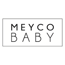 Logótipo MEYCO BABY preto sobre fundo branco