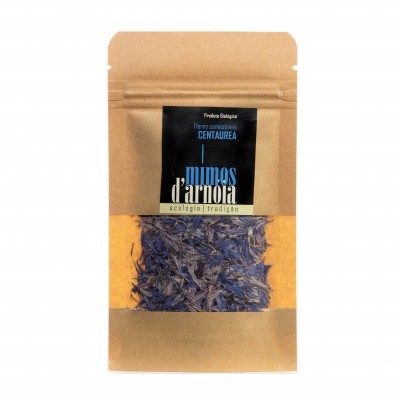 Embalagem de flores comestíveis Centaurea mimos d'arnoia