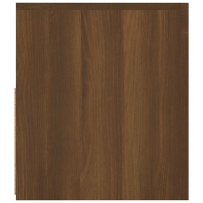 Painel de madeira castanha com textura natural e veios