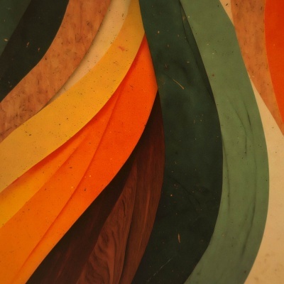 Padrão abstrato colorido com formas curvas e textura