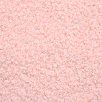 tecido rosa claro felpudo com textura de caracóis