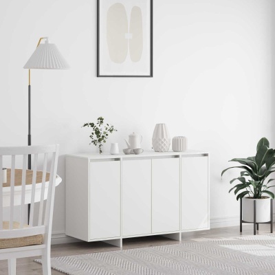 Aparelho móvel branco com decoração e plantas num ambiente minimalista