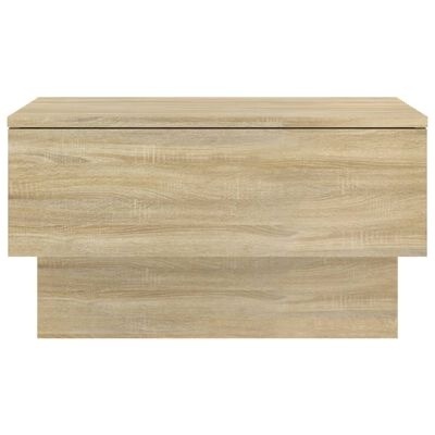 Móvel de madeira clara retangular com tampa superior