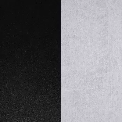 Texturas granuladas divididas em preto e cinzento claro