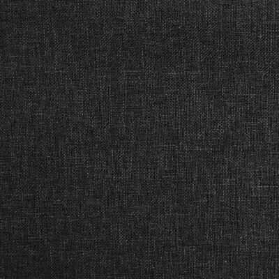 Tecido preto com textura de trama visível