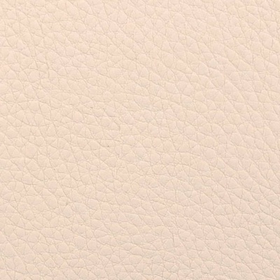 Couro bege claro com textura granulada