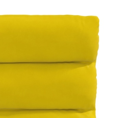 Almofada ou colchão amarelo dobrado