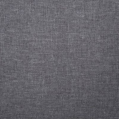 Tecido cinzento com padrão de trama visível