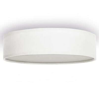 candeeiro de teto redondo branco