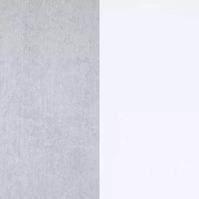 Painel dividido em textura cinzenta e branca