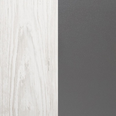 Textura de madeira clara e superfície lisa cinza escuro lado a lado