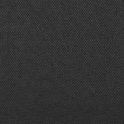 Tecido preto com textura fina e trama visível