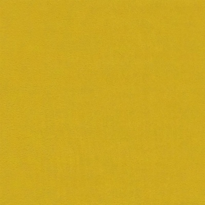 Tecido amarelo mostarda texturizado e aveludado
