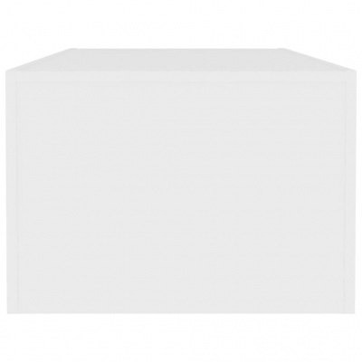 Caixa branca com formato de cubo