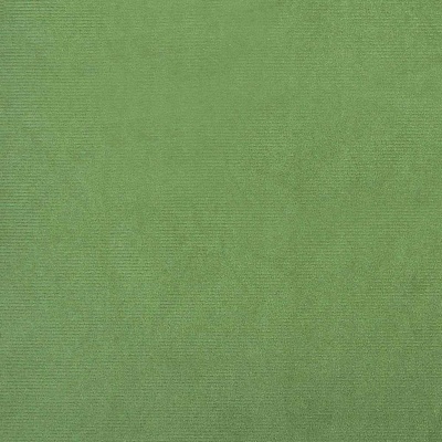 Tecido verde de poliéster com textura suave