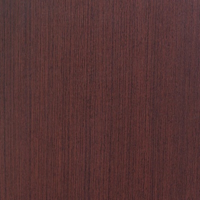 Painel de madeira castanho escuro com veios verticais finos