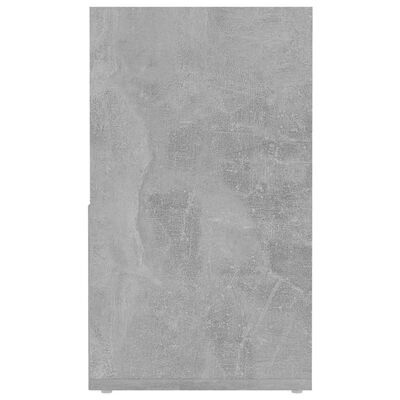 Porta de armário cinza com textura de betão