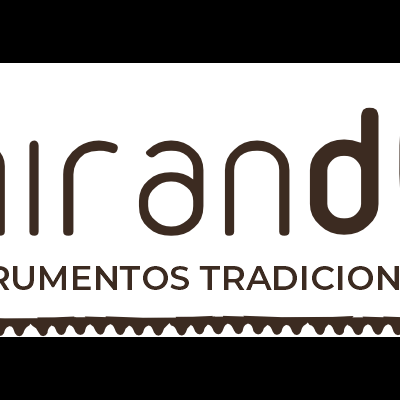 Logótipo castanho da marca Mirandrum instrumentos tradicionais de percussão