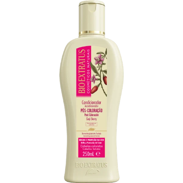 Frasco de condicionador Bio Extratus Pós-Coloração com 250ml