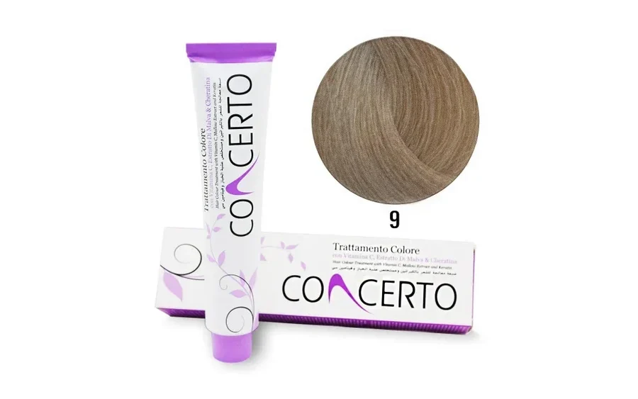 Kit tintura cabelo Concerto cor 9 castanho claro