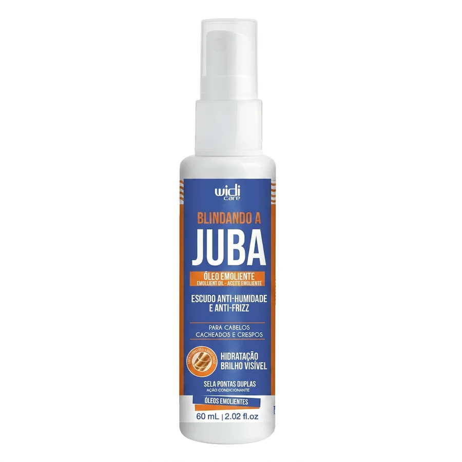 Frasco de óleo para cabelo Widi Care Blindando a Juba