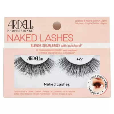 Ardell Professional Naked Lashes 427 false eyelashes in pink and white packaging