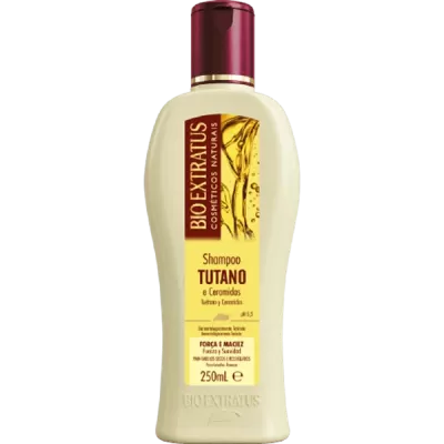 Frasco de shampoo BIO EXTRATUS Tutano e Ceramidas 250ml