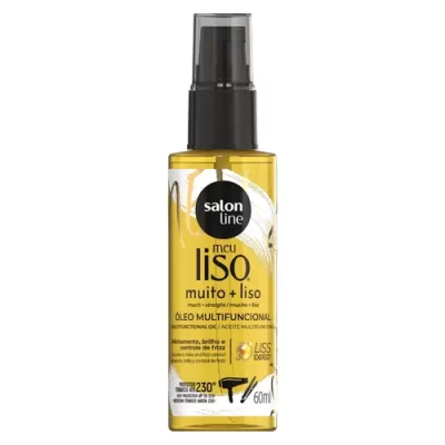 Frasco de óleo multifuncional Salon Line Meu Liso 60ml