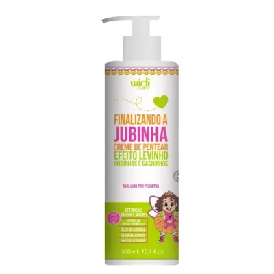 Frasco creme pentear Widi Care Finalizando a Jubinha 300 ml com doseador