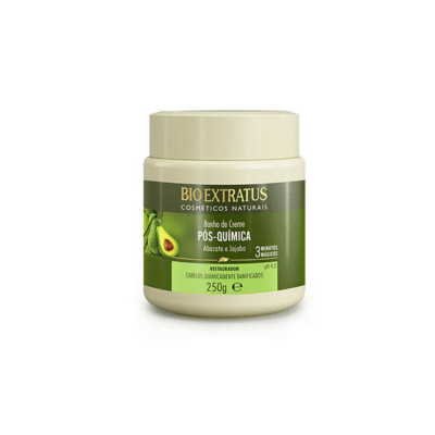 Recipiente creme BIO EXTRATUS Banho de Creme PÓS-QUÍMICA 250g