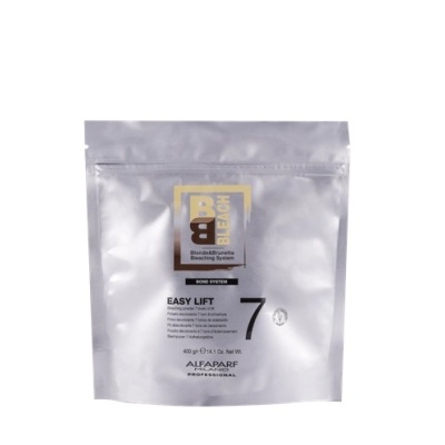 Embalagem prateada de produto ALFAPARF BB BLEACH