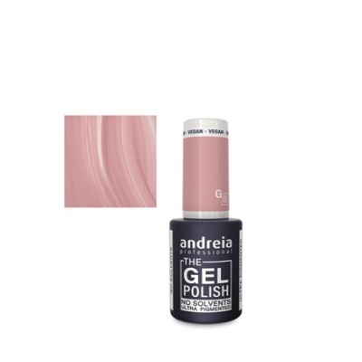 Verniz gel para unhas rosa suave da Andreia Professional
