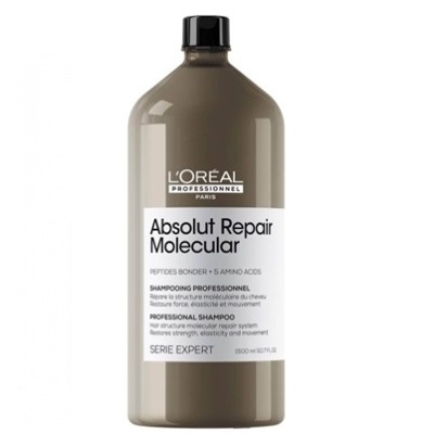 Frasco de champô LOréal Absolut Repair Molecular clássico