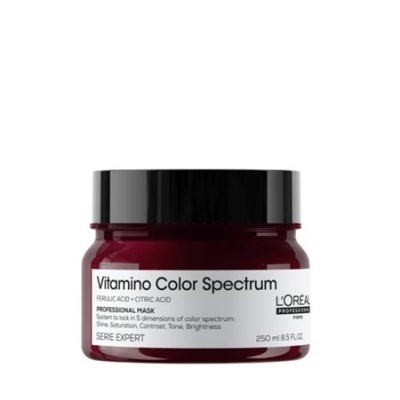 Frasco de máscara profissional Vitamino Color Spectrum da L'Oréal